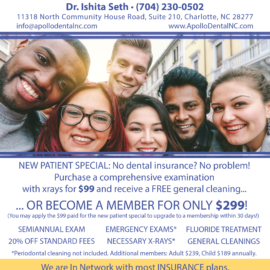 Apollo Dental Flyer - new patient special membership